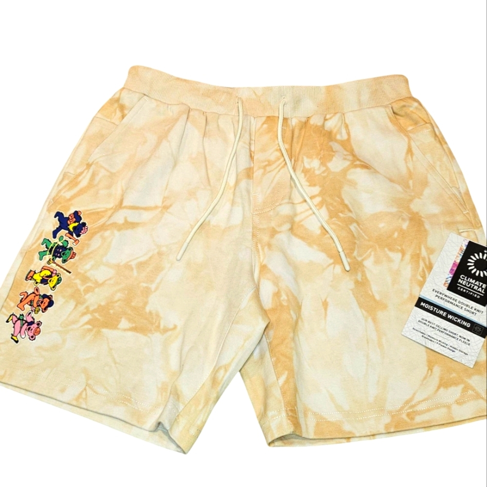 Every Where Collection Greatful Dead Tye Dye Shorts Small NWT - Picture 2 of 11